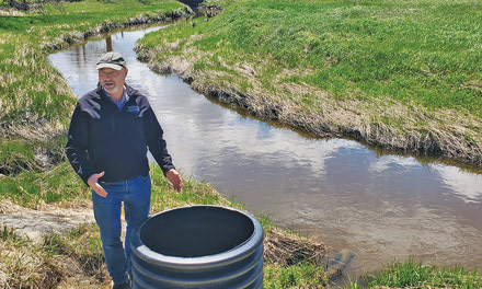 Controliing drainage on the Bruce Peninsula, By Melisa Luymes